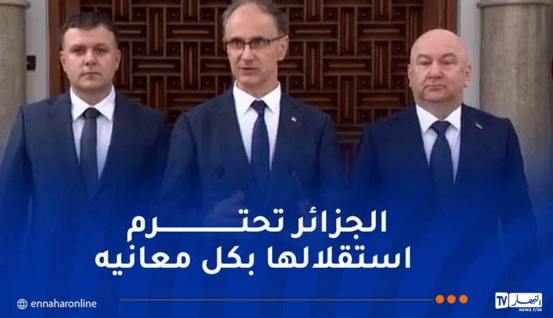 رئيس وزراء صربيا.. بلادي تهتم بسياسة المحايدة لذا تجد الجزائر أفضل صديق