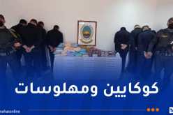 وهران: حجز قرابة 3 كلغ كوكايين وأكثر من 451 ألف قرص مهلوس لدى ثمانية أشخاص