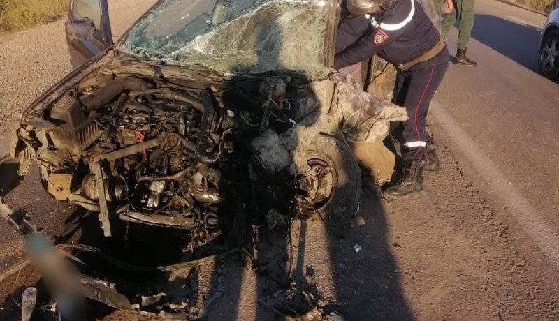 المسيلة.. 5 جرحى في اصطدام بين سيارة وشاحنة بعين الحجل