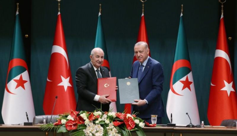 توقيع اتفاقيات ومذكرات تفاهم بين الجزائر وتركيا في عدة مجالات استراتيجية