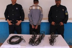 النعامة.. توقيف شخص في حالة تلبس بسرقة كوابل نحاسية في العين الصفراء