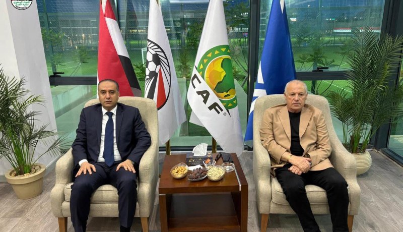 أبو ريدة يستقبل صادي بالقاهرة لتعزيز التعاون بين الاتحاد المصري والجزائري