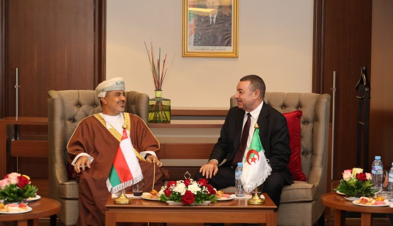 وزير الداخلية يستقبل نظيره العماني