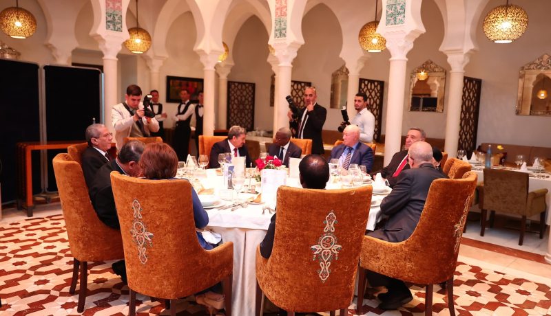 بوعمامة يمثل الوزير الأول في مأدبة تكريمية لضيوف الملتقى الدولي للمحكمة الدستورية
