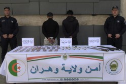 توقيف شخصين وضبط 685 قرص مهلوس بوهران