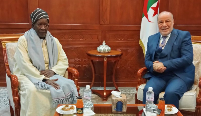 بلمهدي يستقبل الخليفة العام للفيضة التيجانية بالسنغال