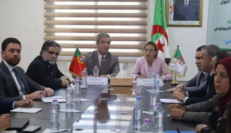 كريكو تستقبل نظيرتها الموريتانية وكاتب الدولة البرتغالي لشؤون البيئة