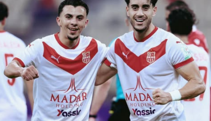 شباب بلوزداد يفوز بثلاثية أمام مولودية وهران ويرتقي إلى “البوديوم”