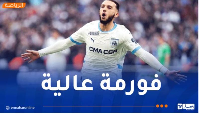 غويري يسجل ويقود مرسيليا لفوز مثير أمام رين في ختام الموسم
