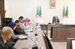 جلاوي يترأس اجتماعًا وزاريًا لمتابعة مشروع خط السكة الحديدية الجزائر–تمنراست