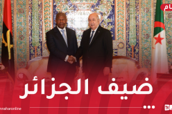 رئيس الجمهورية يتحادث مع نظيره الأنغولي