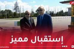 رئيس الجمهورية يصل إلى المجمع الرئاسي بالعاصمة التركية أنقرة