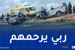 4 قتلى وجريحين إثر اصطدام بين سيارتين في تيارت