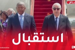 رئيس الجمهورية يستقبل نظيره الأنغولي