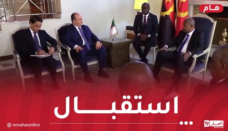 رئيس جمهورية أنغولا يستقبل بمقر إقامته الوزير الأول
