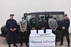 تيسمسيلت: تفكيك عصابة أحياء وتوقيف 4 أشخاص زرعوا الرعب وسط السكان