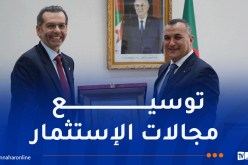 وزير البريد يستقبل الرئيس التنفيذي الإقليمي لمجموعة Ooredoo
