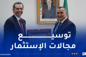 وزير البريد يستقبل الرئيس التنفيذي الإقليمي لمجموعة Ooredoo