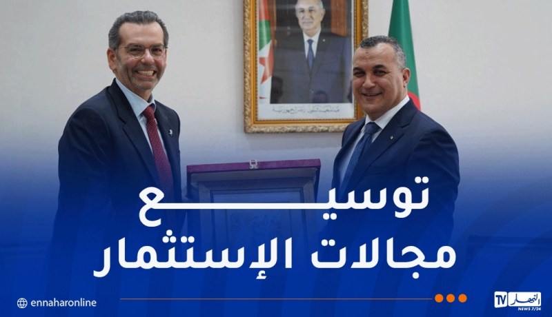 وزير البريد يستقبل الرئيس التنفيذي الإقليمي لمجموعة Ooredoo