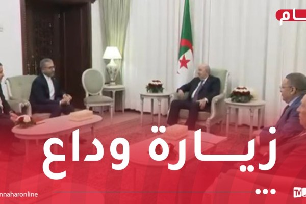 رئيس الجمهورية يستقبل السفير الإيراني