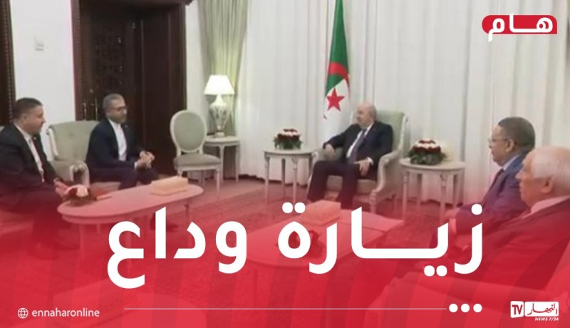 رئيس الجمهورية يستقبل السفير الإيراني