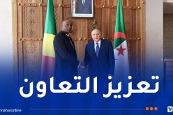عطاف يستقبل نظيره الكونغولي ويسلّمه رسالة إلى الرئيس تبون