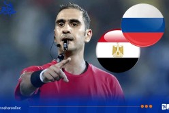 طاقم تحكيم جزائري لإدارة المباراة التحضرية بين مصر وروسيا