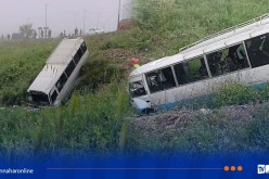 ڨالمة.. 26 جريحا في انحراف وانقلاب حافلة لنقل المسافرين