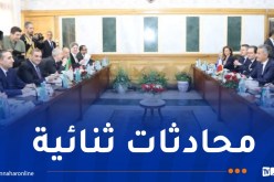 وزير العدل يستضيف نظيره  الفرنسي دارمانان بمقر الوزارة