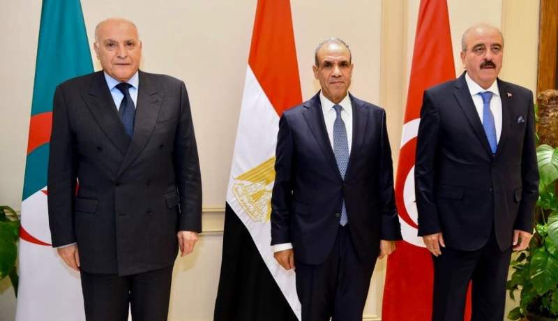 الجزائر تؤكد مع مصر وتونس الحل السياسي في ليبيا وترفض التدخلات الخارجية