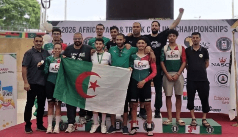 المنتخب الوطني للدراجات يظفر بالمركز الثالث في البطولة الإفريقية 2026