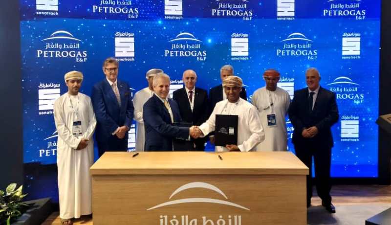 سوناطراك توقّع مذكرة تفاهم مع “بتروغاز” العمانية