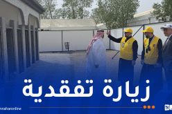 القنصل العام بجدة يزور مخيمات الحجاج الجزائريين