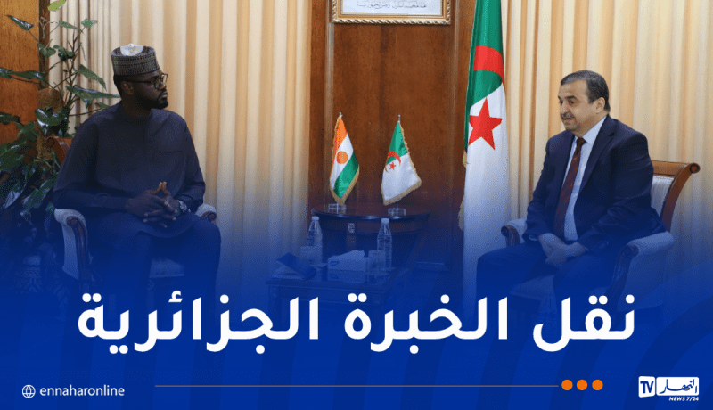 عرقاب يستقبل الأمين العام لوزارة البترول بالنيجر