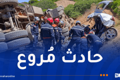 وفاة 3 أشخاص إثر إصطدام شاحنة وسيارة بالبويرة