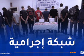 العاصمة.. توقيف 10 أشخاص وحجز 1 كلغ كوكايين و220 غ هيروين