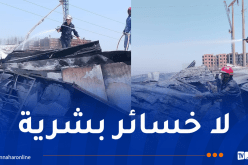 إندلاع حريق داخل حاويتين مُستغلتين كسكن بالبليدة