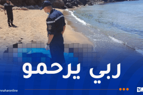 إنتشال جثة غريق في البحر بعين تموشنت