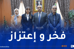 وزير التربية يستقبل التلميذة النابغة منار بن مستورة