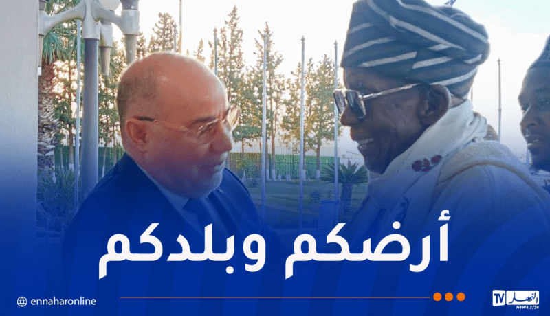 بلمهدي يستقبل الخليفة العام للفيضة التيجانية بالسنغال
