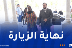 رئيسة جمعية جمهورية موزمبيق تنهي زيارتها إلى الجزائر