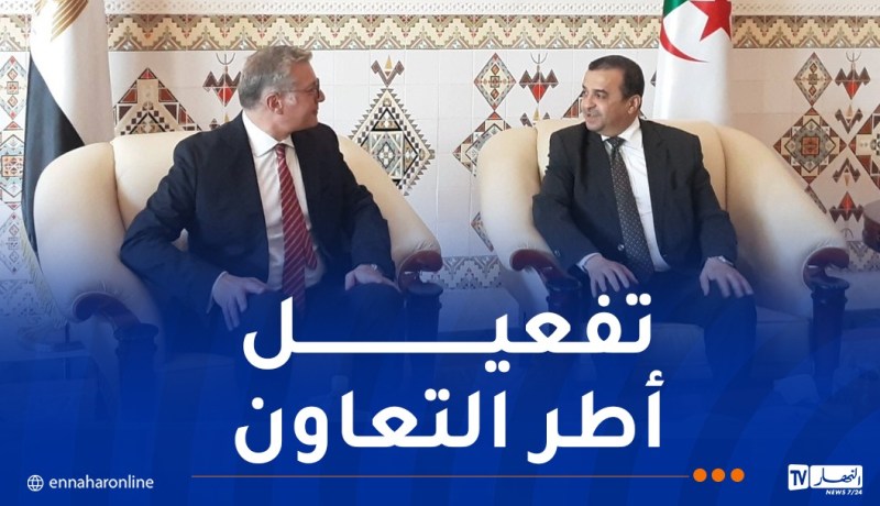 وزير البترول والثروة المعدنية المصري في زيارة عمل إلى الجزائر