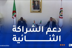 المدير العام للحماية المدنية يستقبل نظيره النيجري
