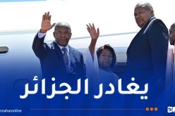 كان في توديعه وفد وزاري..الرئيس الأنغولي يغادر الجزائر