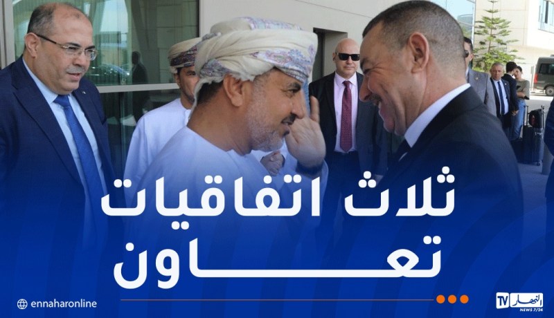 وزير الداخلية يودّع وزير النقل العماني..وهذا ما أكدا عليه