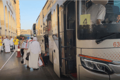 تواصل عملية ترحيل الحجاج من المدينة نحو مكة  
