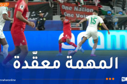المنتخب الوطني ينهي الشوط الأول متأخّرا أمام الأردن في كأس العالم
