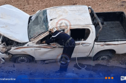 عين ڨزام.. 3 جرحى في انحراف وانقلاب سيارة 