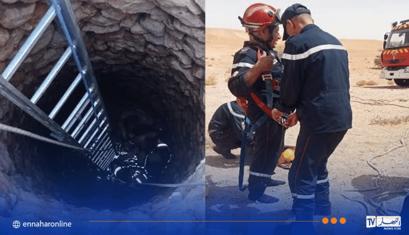 غرداية.. إنقاذ ثلاثيني سقط داخل بئر بالقرارة