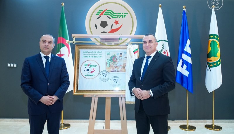 بالصور.. اصدار طابع بريدي مخلد لمشاركة المنتخب الوطني في كأس العالم 2026